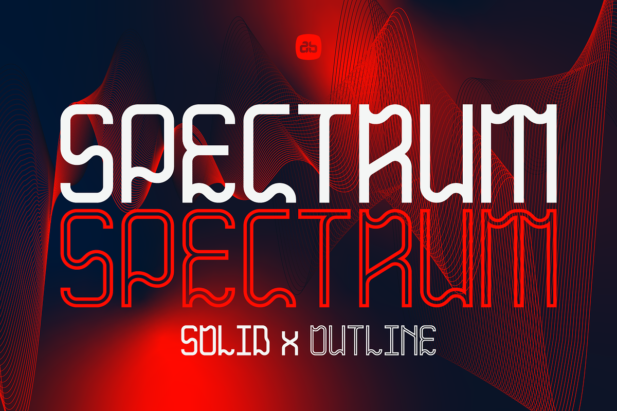 SPECTRUM Dual Weight Font