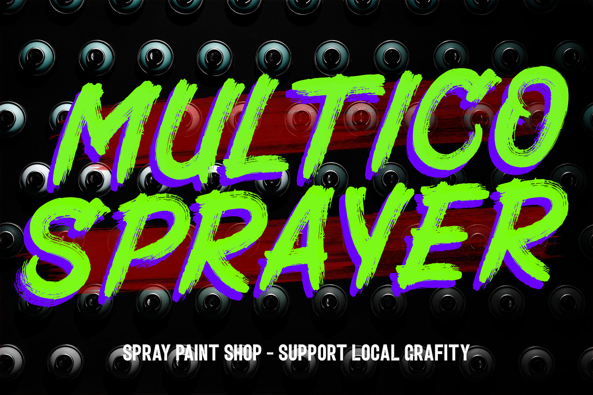 VT Lanecar Headline – Brush Font, a Handwritten Font by ViactionType (Photo 2 of 10)