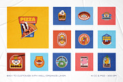 Illustration Logo Badges Bundle #2, a Branding & Logo Template by The Good Store (Thumbnail 3 of 10)