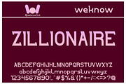 Salute font, a Font by weknow (Thumbnail 3 of 5)