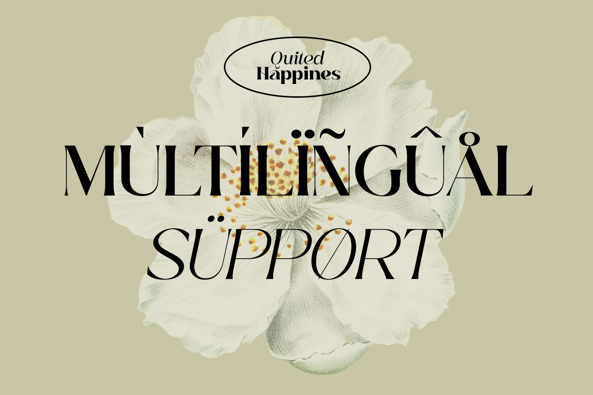 Quited Happines - Variable Elegant, a Serif Font by RagamKata (Photo 10 of 10)