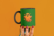 Halloween Spooky Ghost Clipart, a Seasonal Illustration by Forhadx5 (Thumbnail 11 of 11)