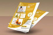 Product Flyer Template | Canva, a Flyer Template by retrographix (Thumbnail 3 of 3)