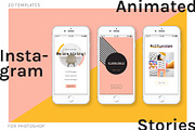 Animated Instagram Stories, a Social Media Template by dookit studio (Thumbnail 1 of 7)