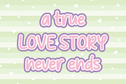 Winter Night Cute Font, a Font by Cherryline Master (Thumbnail 4 of 7)
