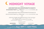 Midnight Voyage Summer Beach Travel, a Handwritten Font by Kaya Fonts (Thumbnail 14 of 32)