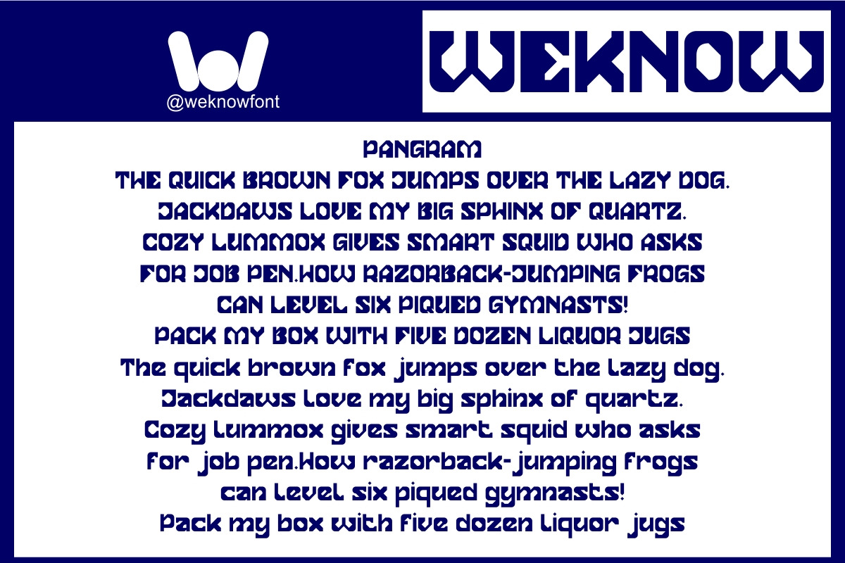 Mnemonic Core font, a Font by weknow (Photo 6 of 8)
