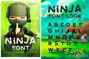 Ninja Font, a Serif Font by MRI STUDIO (Thumbnail 2 of 3)
