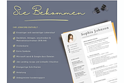 Bewerbungsvorlagen Word Lebenslauf, a Resume Template by Climbwithelevator (Thumbnail 6 of 10)