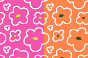 Abstract floral seamless pattern set, a Pattern Graphic by Good Studio (Thumbnail 5 of 24)