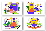 10 Book Week Illustration, an Education Illustration by denayunebgt (Thumbnail 3 of 4)