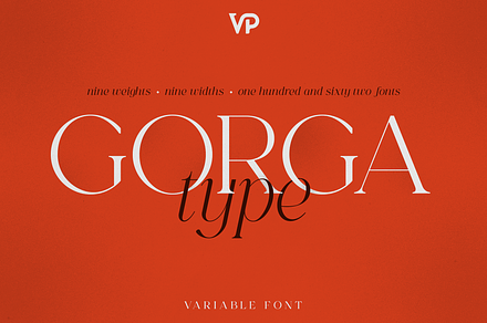 Gorga Type - Elegant Serif Typeface