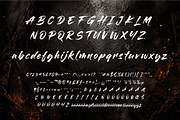 Blazing Hollow Bold Brush Script, a Script Font by Letterhanna Studio (Thumbnail 2 of 9)