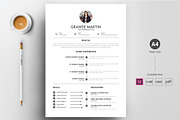 Indesign CV / Resume Template, a Resume Template by ARP Creation (Thumbnail 1 of 11)