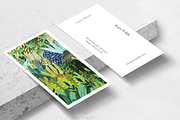 Wild Jungle II Business Card Templat, a Business Card Template by Human-made. Made to feel. (Thumbnail 1 of 2)
