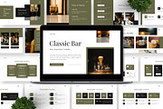Classic Bar - Menu Google Slide, a Presentation Template by Deepslide Studio (Thumbnail 6 of 6)