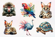 Wild Animals of Africa PNG, an Illustration by Dream Creation (Thumbnail 5 of 7)
