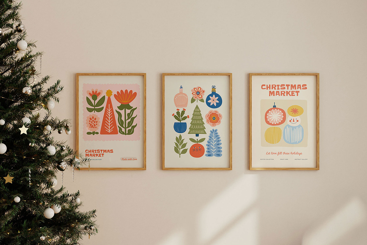 Abstract Christmas | WallArt Creator, an Object Graphic by Leleka.Store (Photo 11 of 20)