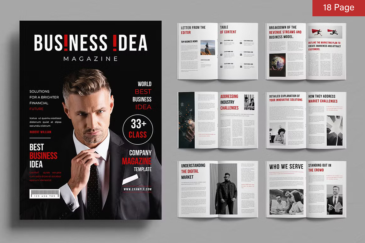Magazine Bundle, a Magazine Template by ContestDesign (Photo 27 of 84)