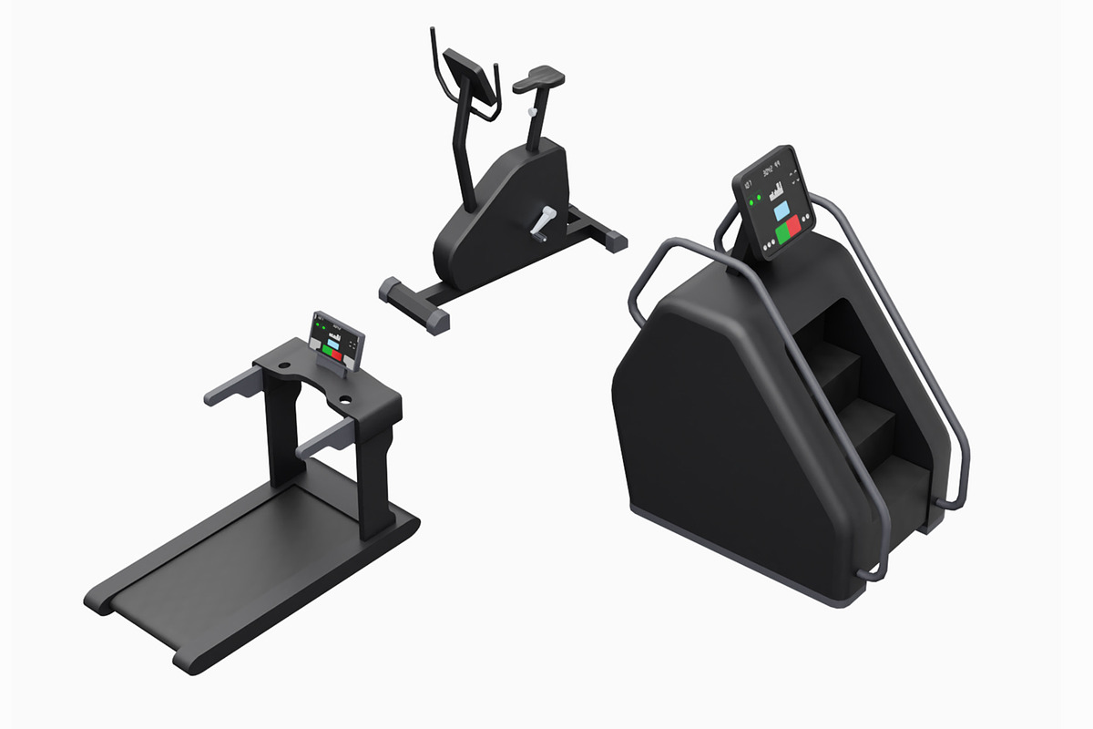 Low Poly Gym Equipments, an Object 3D Model by Artem Varnitsin (Photo 4 of 6)