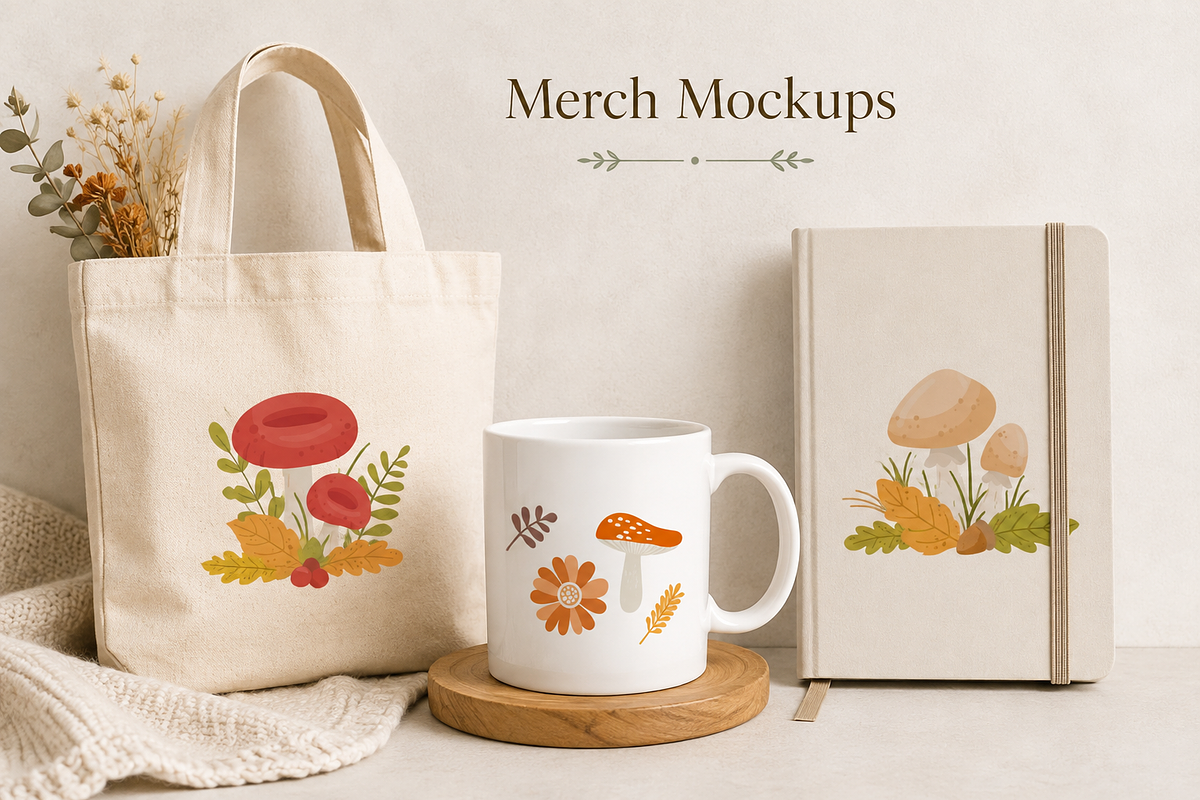 Whimsical Fall Clipart Collection, a Seasonal Illustration by Anna Studio (Photo 6 of 12)