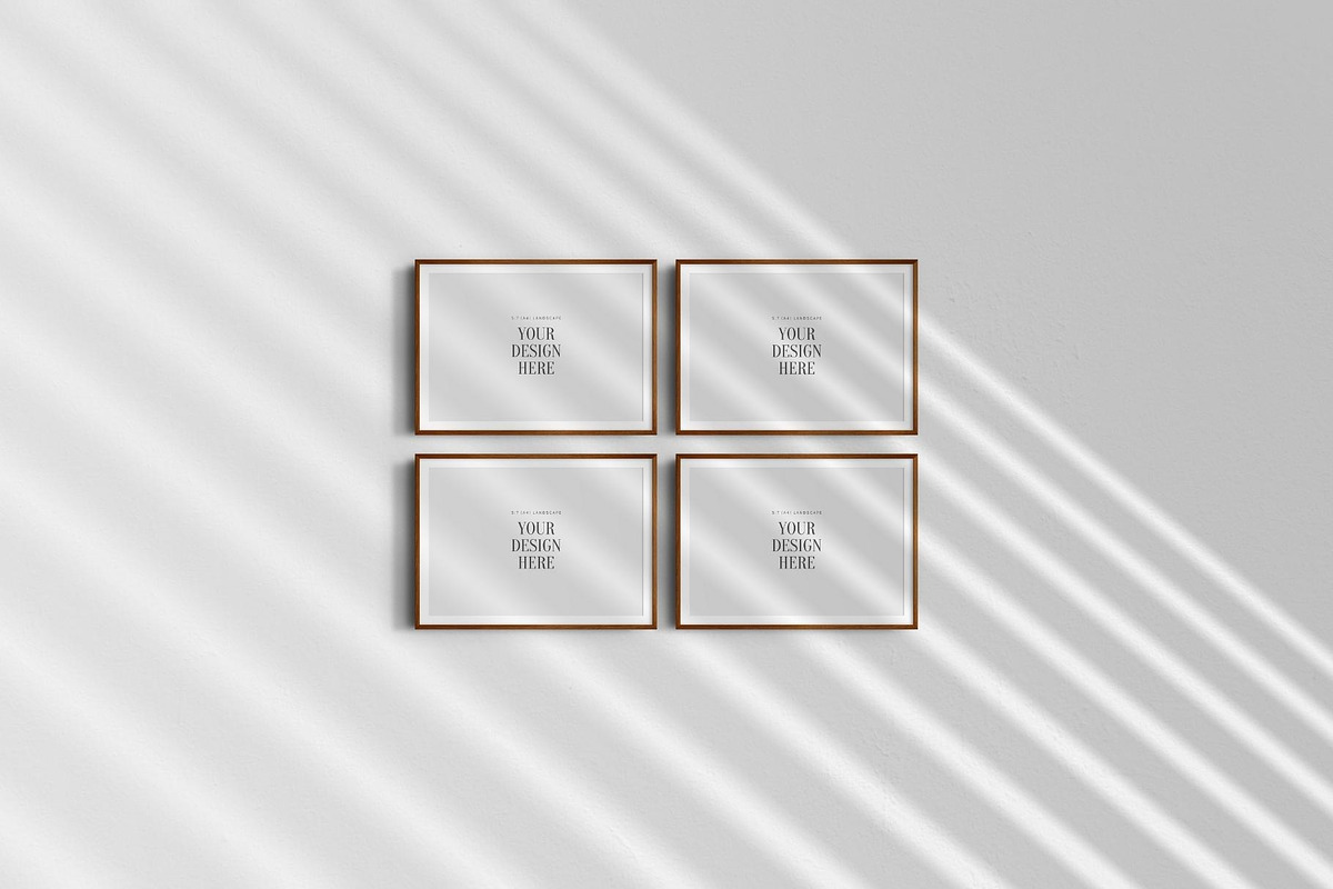 7:5 Frame Mockup BUNDLE A4 5:7 L, a Product Mockup by DESIGN BY nube (Photo 14 of 15)