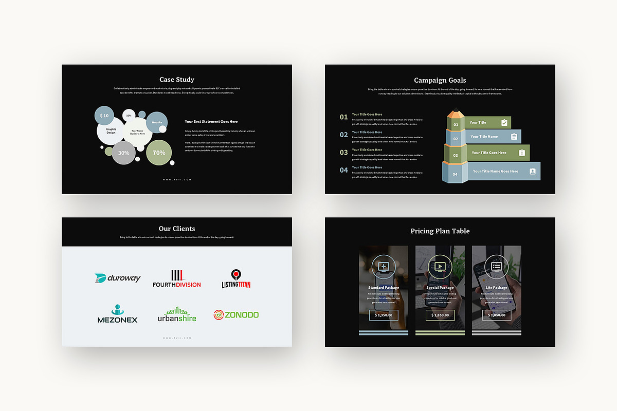 Rvii : Marketing Plan Keynote, a Presentation Template by Punkl Camp (Photo 11 of 16)