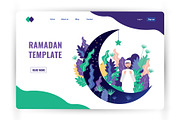 Ramadan Illustration and Web Header, a Templates & Theme by Foxyard studio (Thumbnail 2 of 5)