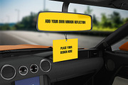6 Car air freshener Mockup Aroma, a Merchandise Mockup by GraphicVil (Thumbnail 7 of 11)