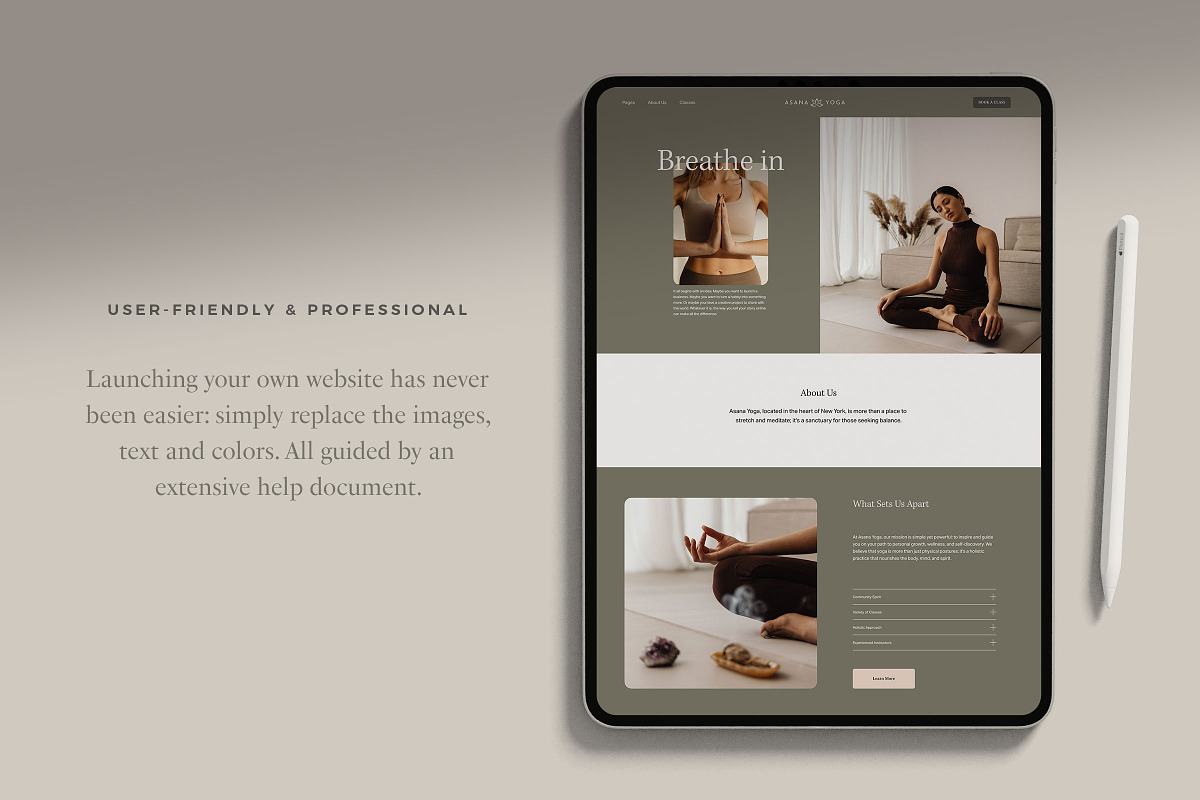 Asana Squarespace 7.1 Website Theme, a Squarespace Template by Ruben Stom (Photo 8 of 11)