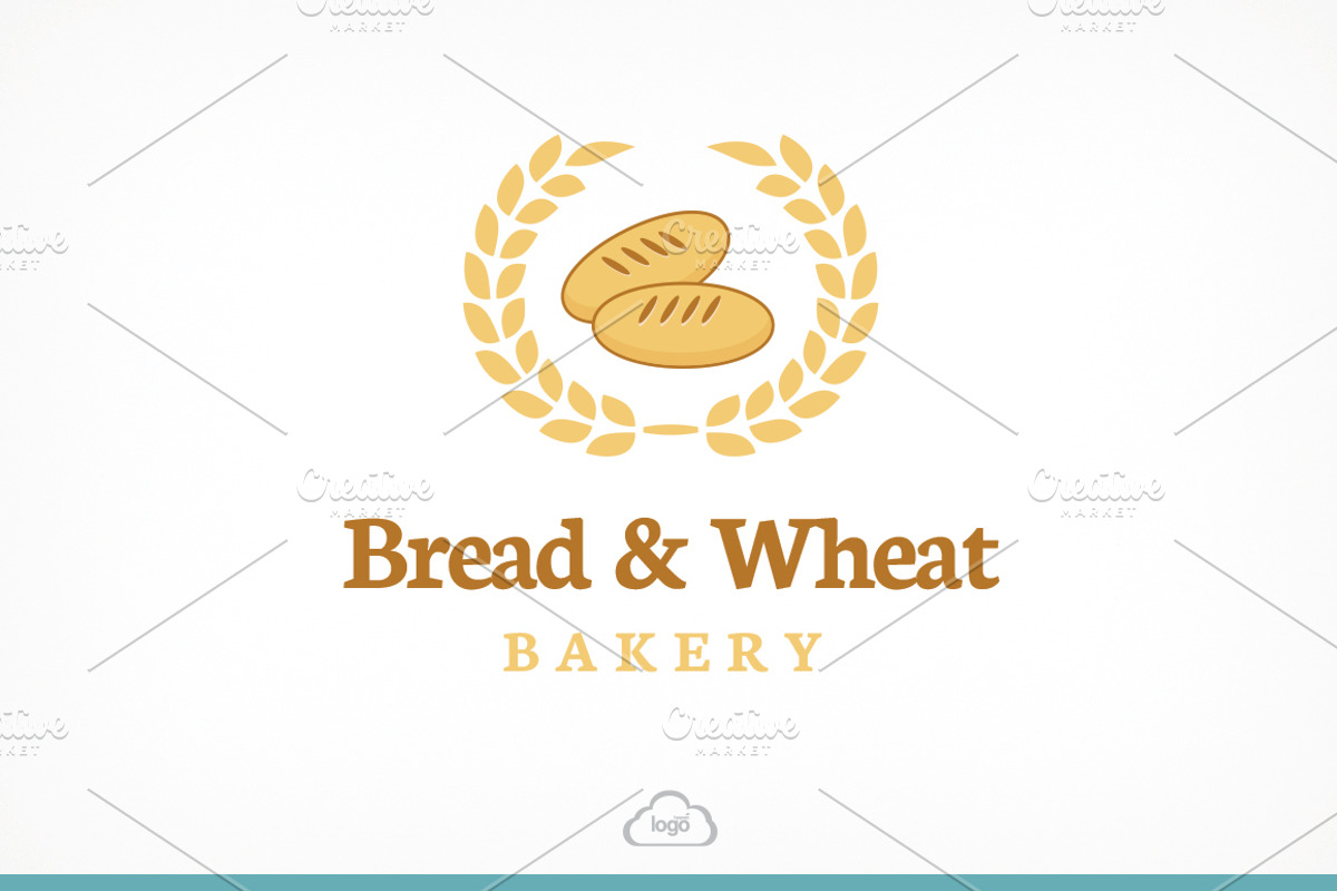 Bread & Wheat Logo Template, a Branding & Logo Template by Logo Heaven (Photo 1 of 5)