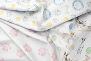 Paws and Puppies watercolor clipart, an Animal Illustration by Eves_Aquadreams (Thumbnail 7 of 8)