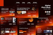Digital Pitch Deck - PowerPoint, a Presentation Template by Iqsiart Studio (Thumbnail 1 of 3)