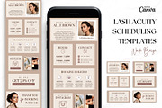 Lash Tech Acuity Scheduling • Canva, a Websites & App Template by OniriqveDesigns (Thumbnail 1 of 8)