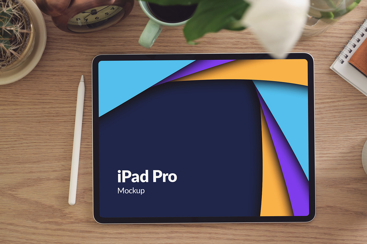 24 iPad Pro Mockup #1, an iPad Mockup by Walentin (Photo 14 of 25)