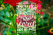 6 GREAT BIBLE VERSES Part 8, an Illustration by Ola-la-la (Thumbnail 8 of 10)