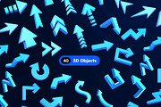 3D Arrows, an Object 3D Model by Rakata Studio (Thumbnail 5 of 6)