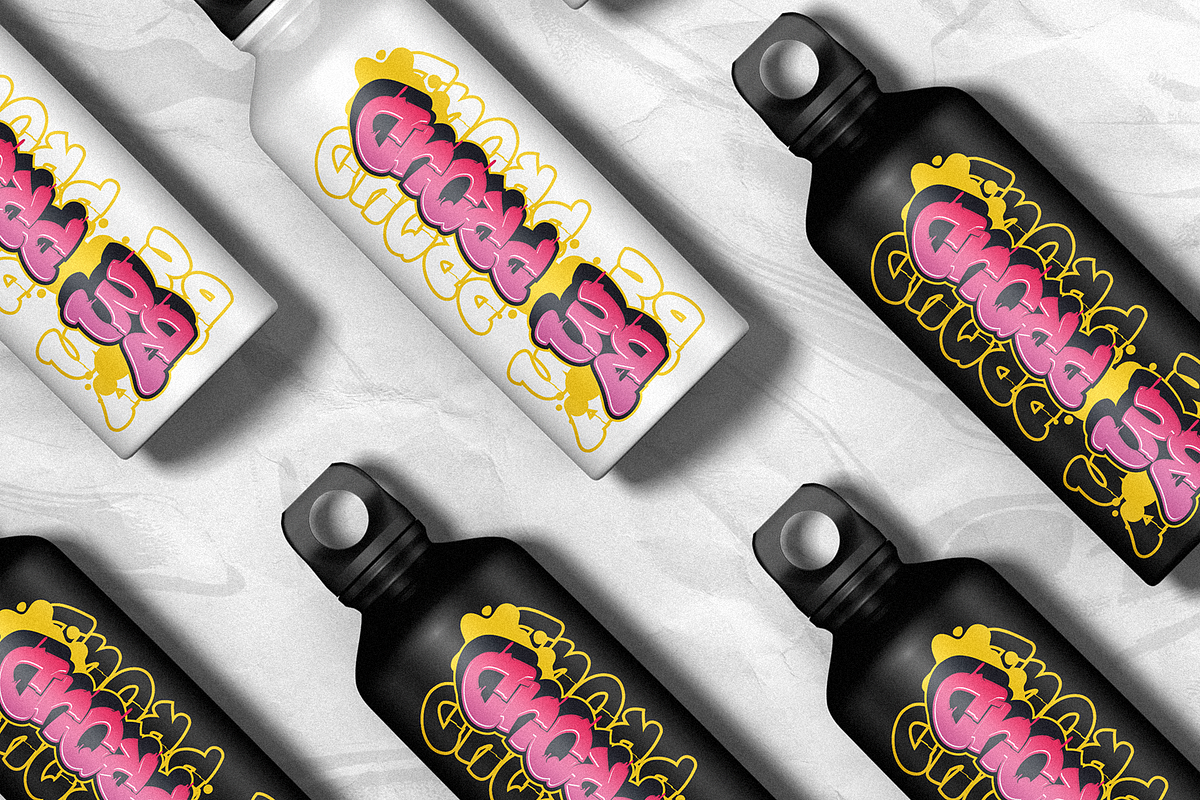 Drop Shade - Layered Melt Graffiti, a Font by figuree studio (Photo 6 of 10)