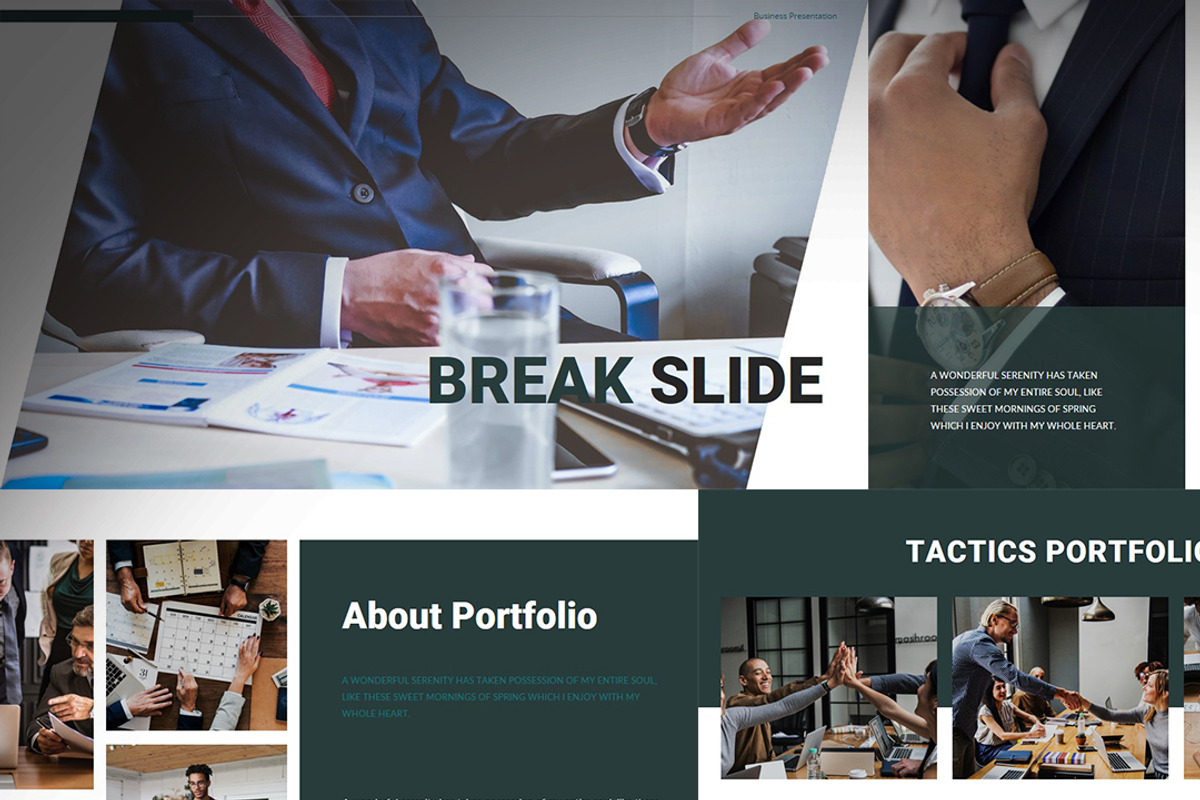 Tactics Presentation Template, a Presentation Template by Analogous Temp (Photo 3 of 6)