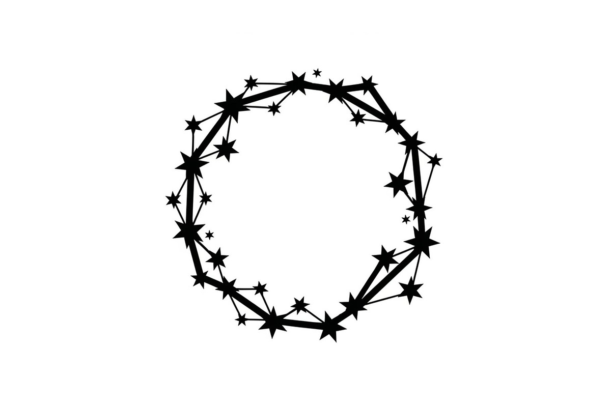 Stars and Constellation Silhouette, a Graphic by Artivon (Photo 7 of 13)