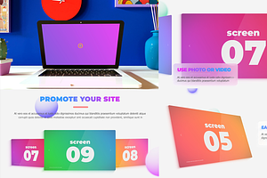 Colorful Web Promo