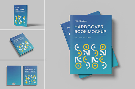 Hard Cover Book Mockup, a Books & Magazine Mockup by SilverStudio77