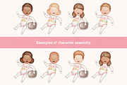 Space Trip (Candy) - Cliparts Set, an Illustration by Estudio Daiane Barbosa (Thumbnail 8 of 10)