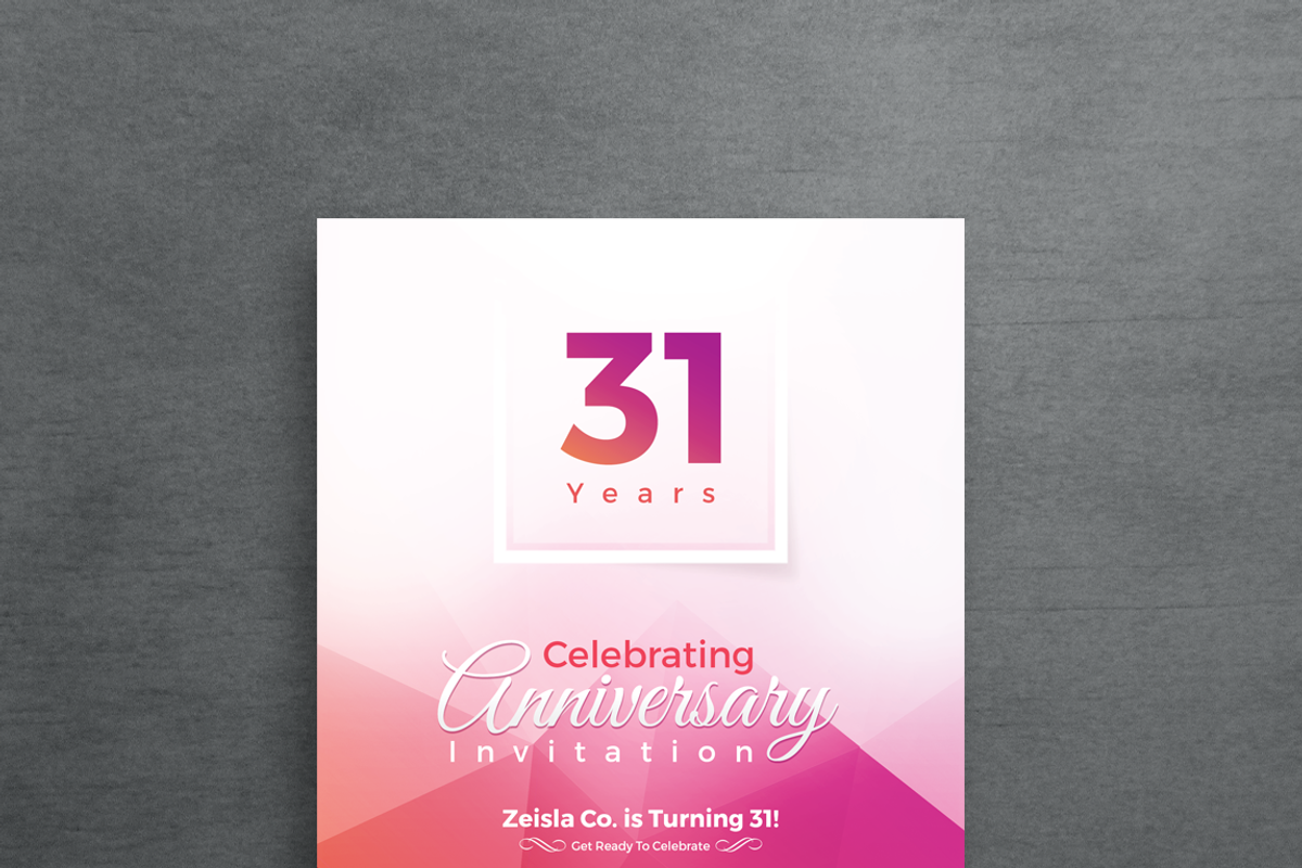 Anniversary Invitation, an Invitation Template by GenerousArt (Photo 3 of 4)