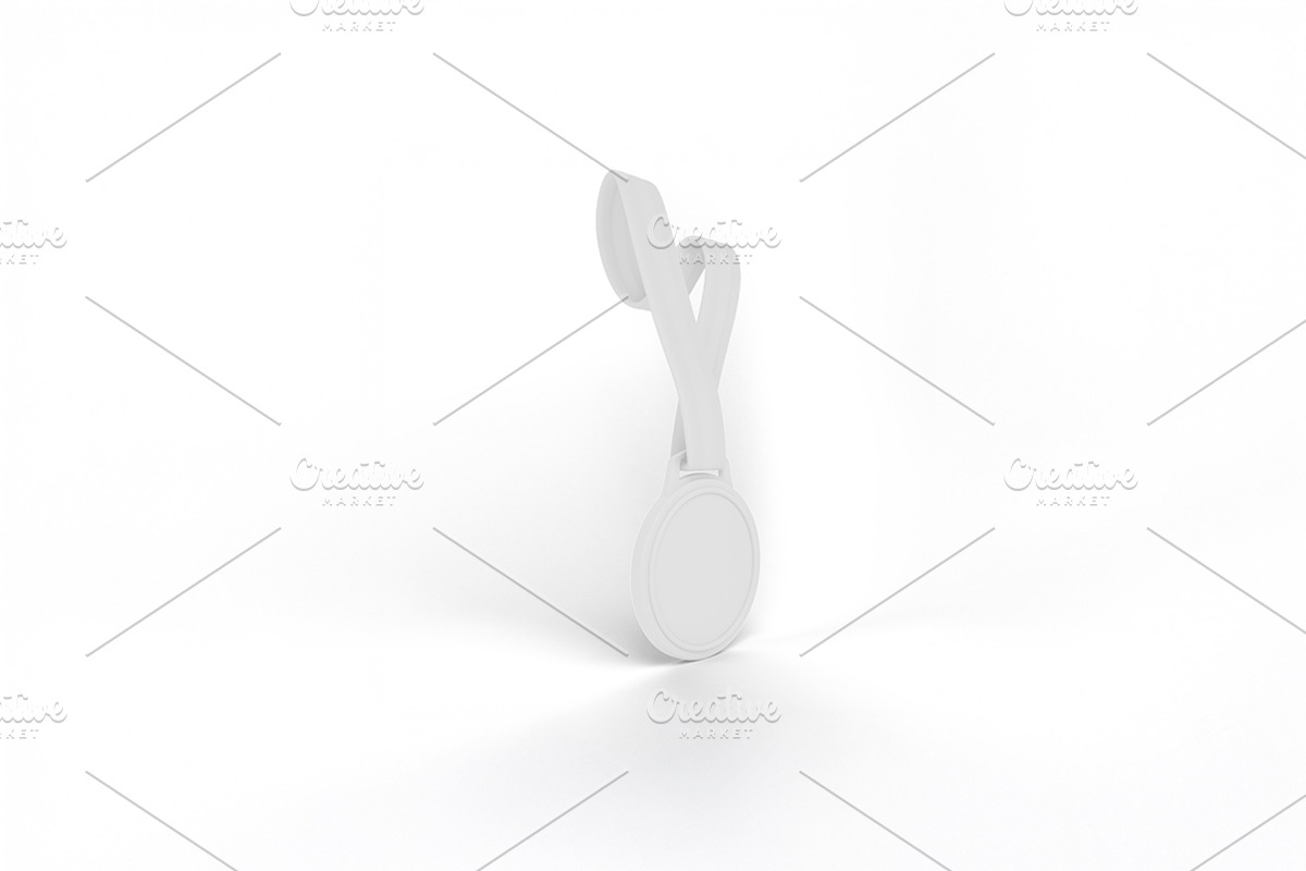 Cartoon Medal Mockup, a Merchandise Mockup by Qaleb Studio (Photo 2 of 2)