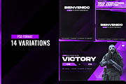 E- Sports Social Media Template, a Social Media Template by Creathift (Thumbnail 3 of 7)