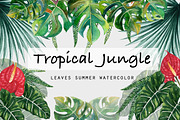 Sale Spring Jungle Blooming, a Decorative Illustration by Planolla (Thumbnail 1 of 2)