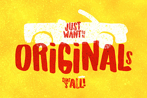 Originals Typeface