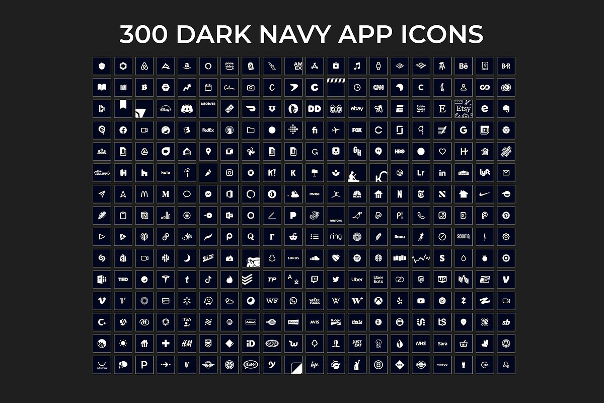 1,800 BESTSELLERS Dark Theme Icons, an Icon by A Good Design Studio (Photo 6 of 9)