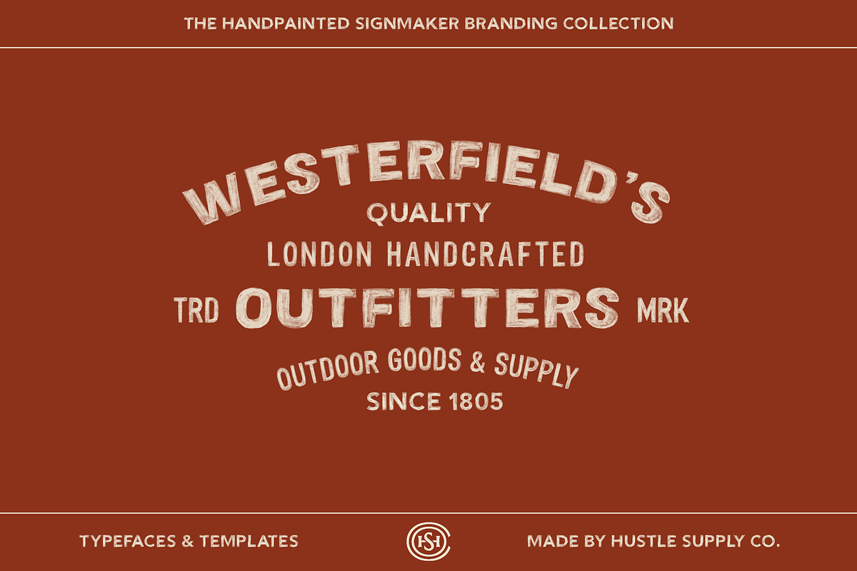 The Handpainted Signmaker Collection, a Handwritten Font by Hustle Supply Co. (Photo 3 of 16)